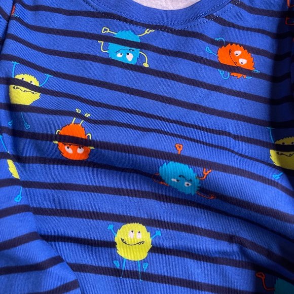 NWT 5T 5 4t 3t boy girl SNUGGLE MONSTER rainbow Old Navy pajamas 6P Bundle pride - Picture 3 of 12